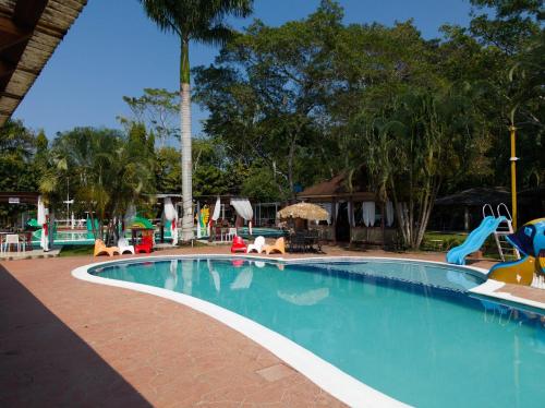 Swimming pool, Hotel Cabanas River Park in Puerto Cortes Swimming pool, Hotel Cabanas River Park in Puerto Cortes
