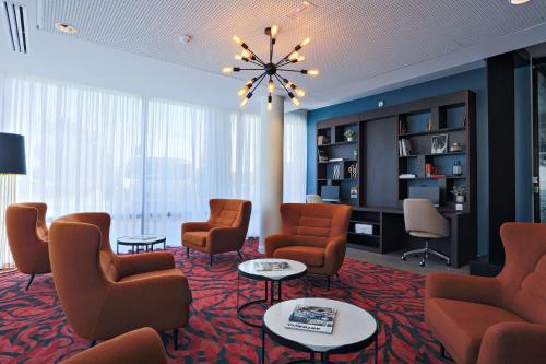 Vestíbulo, Hampton by Hilton Toulouse Airport in Blagnac Vestíbulo, Hampton by Hilton Toulouse Airport in Blagnac