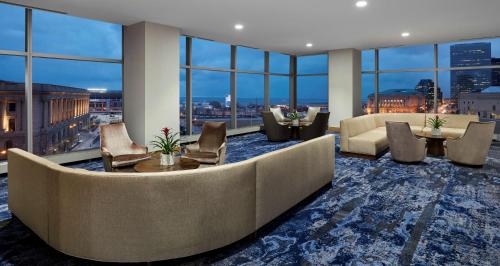 غرفة الاجتماعات/الاحتفالات, هامبتون كليفلاند داونتاون (Hilton Cleveland Downtown) in كليفلاند غرفة الاجتماعات/الاحتفالات, هامبتون كليفلاند داونتاون (Hilton Cleveland Downtown) in كليفلاند