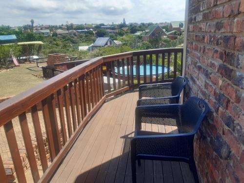 Balcony/terrace, Dolphin View Guesthouse in Jeffreys Bay Balcony/terrace, Dolphin View Guesthouse in Jeffreys Bay