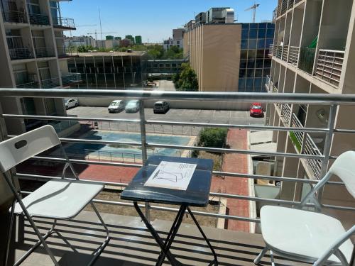 Erkély/terasz, Aparment la gavia in Vallecas Villa Erkély/terasz, Aparment la gavia in Vallecas Villa