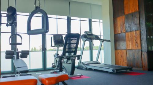 Fitness center, MaxOnehotels - Loji kridanggo Boyolali in Boyolali Fitness center, MaxOnehotels - Loji kridanggo Boyolali in Boyolali