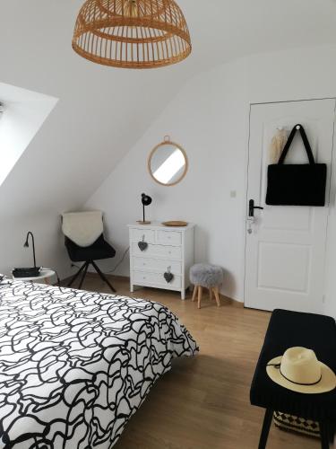 Δωμάτιο, Chambre d'hôtes chez Marie (Chambre d'hotes chez Marie) in Κοετμιέ Δωμάτιο, Chambre d'hôtes chez Marie (Chambre d'hotes chez Marie) in Κοετμιέ