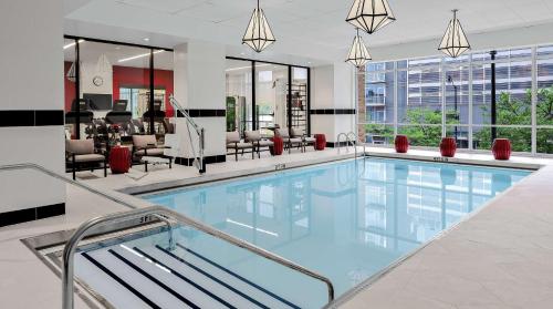 Swimming pool, Hampton Inn Chicago McCormick Place in McCormick Place Swimming pool, Hampton Inn Chicago McCormick Place in McCormick Place