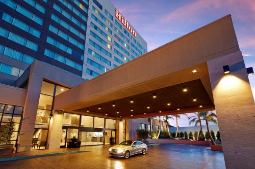 Exterior view, Hilton Mission Valley Hotel in Mission Valley East Exterior view, Hilton Mission Valley Hotel in Mission Valley East