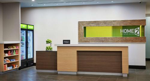 Előcsarnok, Home2 Suites by Hilton Brantford in Brantford (Ontario) Előcsarnok, Home2 Suites by Hilton Brantford in Brantford (Ontario)
