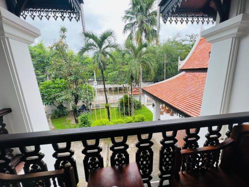 Μπαλκόνι/βεράντα, MEUANGLUANG Hotel in Luang Prabang Μπαλκόνι/βεράντα, MEUANGLUANG Hotel in Luang Prabang