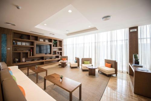 Lobby, Hampton by Hilton Santo Domingo Airport in Santo Domingo Lobby, Hampton by Hilton Santo Domingo Airport in Santo Domingo