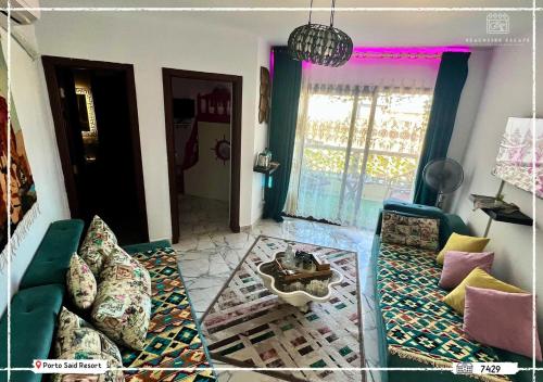 Porto Said Resort - Luxury One Bed Room & Reception-68 m2 شالية غرفة وريسبشن فرش فندقي بسين in Puerto Saíd Porto Said Resort - Luxury One Bed Room & Reception-68 m2 شالية غرفة وريسبشن فرش فندقي بسين in Puerto Saíd