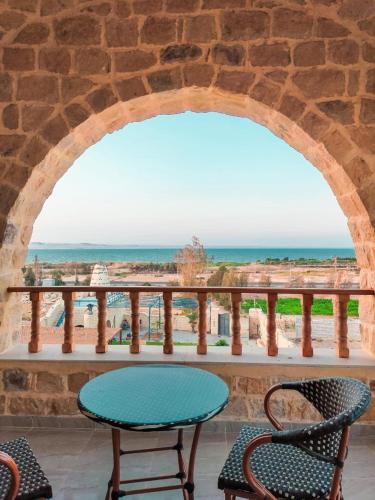 Balcony/terrace, كمبوند قرية تونس in Faiyum Balcony/terrace, كمبوند قرية تونس in Faiyum