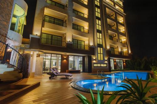 Balcony/terrace, Coco View Hotel in Amphawa (Samut Songkhram) Balcony/terrace, Coco View Hotel in Amphawa (Samut Songkhram)