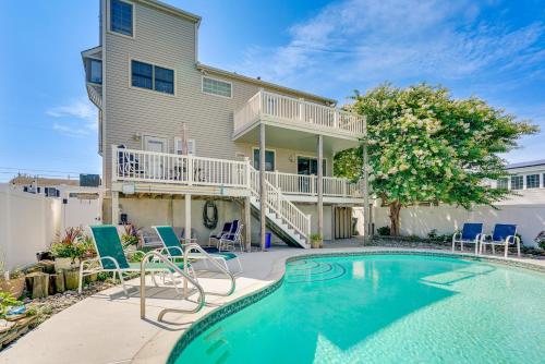 Brigantine Vacation Rental with Private Pool! in 布里根泰恩 Brigantine Vacation Rental with Private Pool! in 布里根泰恩
