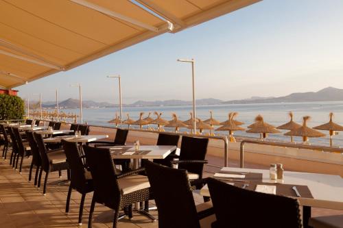 balkon/terras, JS Ca'n Picafort in Muro balkon/terras, JS Ca'n Picafort in Muro