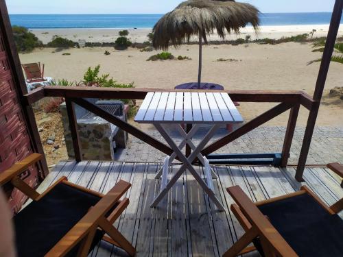 شرفة/ تراس, Cabanas Paraiso in باهيا انجليسا شرفة/ تراس, Cabanas Paraiso in باهيا انجليسا