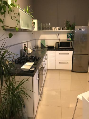 ห้องครัว, Ubytování U Kapličky (Ubytovani U Kaplicky) in โปเวล ห้องครัว, Ubytování U Kapličky (Ubytovani U Kaplicky) in โปเวล