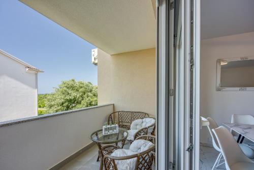 Erkély/terasz, Luxury Apartment Rio in Murine Erkély/terasz, Luxury Apartment Rio in Murine