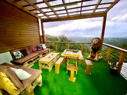 Balcony/terrace, Villa de Hermosos Atardeceres y Amanceres in Jarabacoa Balcony/terrace, Villa de Hermosos Atardeceres y Amanceres in Jarabacoa