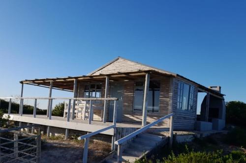 Balkonas / terasa, Beach Cabin - Vogelgezang in Bredasdorpas Balkonas / terasa, Beach Cabin - Vogelgezang in Bredasdorpas