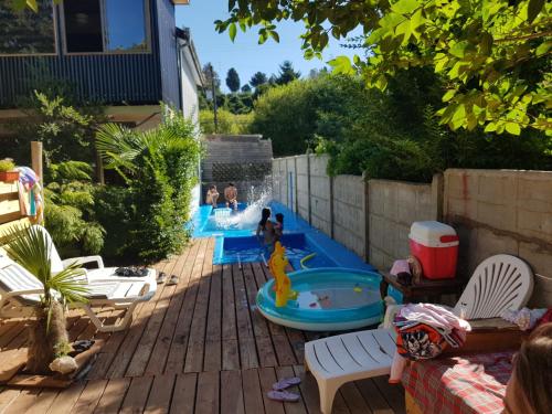 Étterem, Hostal Mesa del Mar in Villarrica Étterem, Hostal Mesa del Mar in Villarrica