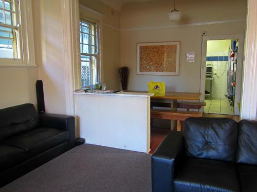 Shared lounge/TV area, Manly Bunkhouse in Manly Shared lounge/TV area, Manly Bunkhouse in Manly