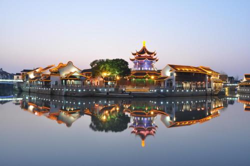 Exterior view, Hotel Nikko Suzhou in Suzhou Exterior view, Hotel Nikko Suzhou in Suzhou