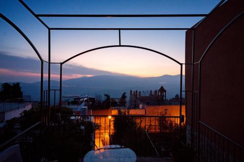 Balkon/terasa, Artists' Colony Inn Zefat in Safed Balkon/terasa, Artists' Colony Inn Zefat in Safed