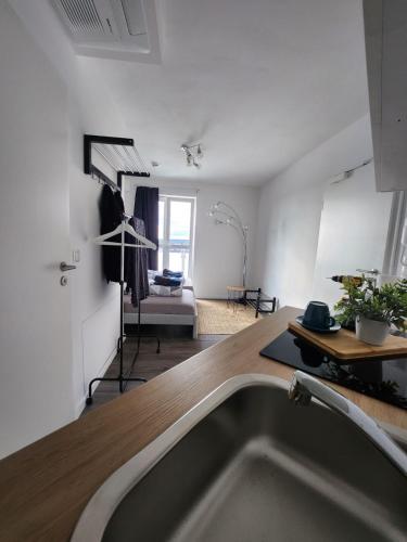 Kitchen, Cozy Apartment with WIFI, Near University&Hospital in Neusäß Kitchen, Cozy Apartment with WIFI, Near University&Hospital in Neusäß