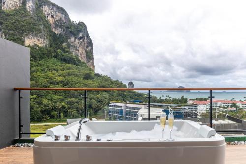 전망, 파난 크라비 리조트 (Panan Krabi Resort) in 끄라비 / 크라비 전망, 파난 크라비 리조트 (Panan Krabi Resort) in 끄라비 / 크라비