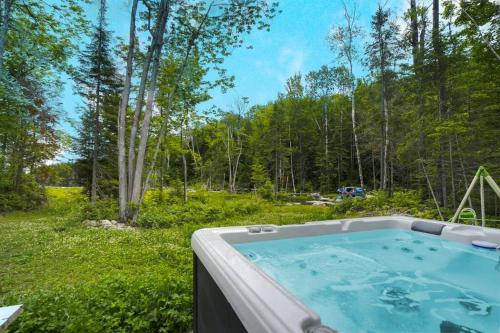 Chalet L'Hérisson (Modern, Spa, BBQ, waterfront) (Chalet L'Herisson (Modern, Spa, BBQ, waterfront)) in 卓特斯(QC) Chalet L'Hérisson (Modern, Spa, BBQ, waterfront) (Chalet L'Herisson (Modern, Spa, BBQ, waterfront)) in 卓特斯(QC)