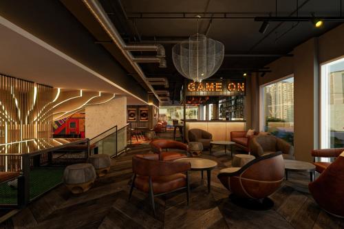 Bar/lounge, Ginger Mumbai Airport in Vile Parle Bar/lounge, Ginger Mumbai Airport in Vile Parle