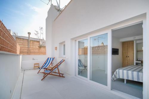 balkon/terras, HOTEL BINI in Manacor balkon/terras, HOTEL BINI in Manacor