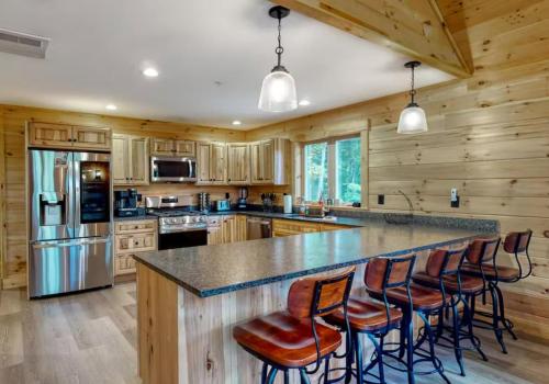 Konyha, Kingslanding Cabin in Carrabassett Valley (ME) Konyha, Kingslanding Cabin in Carrabassett Valley (ME)