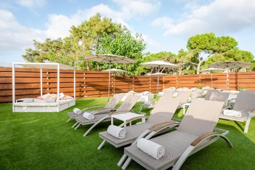 陽台/露台, ALEGRIA Mar Mediterrania - Adults Only 4*Sup in 聖蘇薩納 陽台/露台, ALEGRIA Mar Mediterrania - Adults Only 4*Sup in 聖蘇薩納