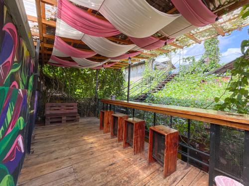 阳台/露台, Oasis Hostel in 格林纳达 阳台/露台, Oasis Hostel in 格林纳达