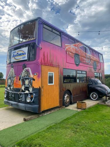 Sleeps 18 Double Decker Bus Hot Tub Sauna Cinema Pets in Irvinestown Sleeps 18 Double Decker Bus Hot Tub Sauna Cinema Pets in Irvinestown