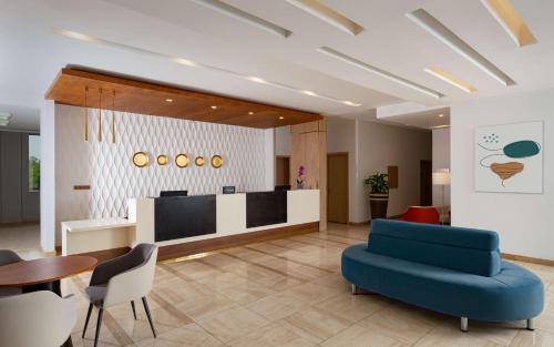 Empfangshalle, DoubleTree by Hilton Shymkent in Shymkent Empfangshalle, DoubleTree by Hilton Shymkent in Shymkent