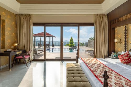 Balcony/terrace, Mahua Bagh Resort in Kumbalgarh Balcony/terrace, Mahua Bagh Resort in Kumbalgarh