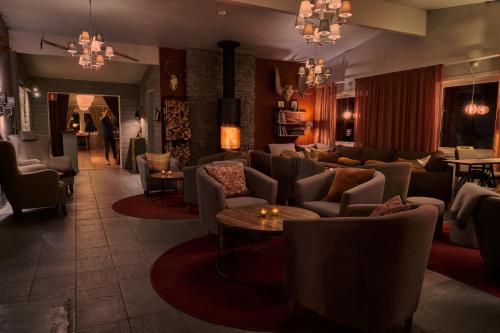 Lobby, Abisko Mountain Lodge in Abisko Lobby, Abisko Mountain Lodge in Abisko