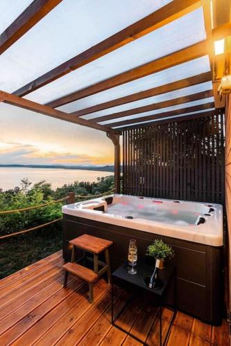 Tinyhouse with view to Balaton - Liliput Houses in บาลาตันเคเนสเซ่ Tinyhouse with view to Balaton - Liliput Houses in บาลาตันเคเนสเซ่