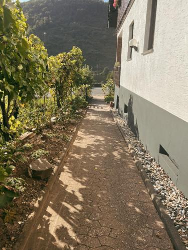 Bejárat, Ferienwohnung Moselflair mit direktem Blick auf die Mosel und Weinberge in Oberfell Bejárat, Ferienwohnung Moselflair mit direktem Blick auf die Mosel und Weinberge in Oberfell