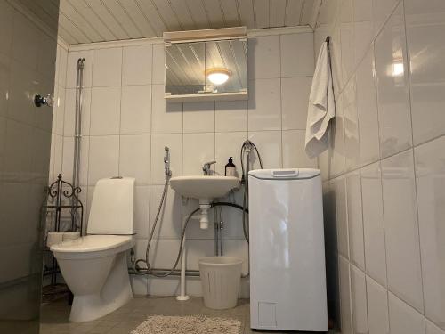 Badrum, Krepelin Apartments in Kristinestad Badrum, Krepelin Apartments in Kristinestad