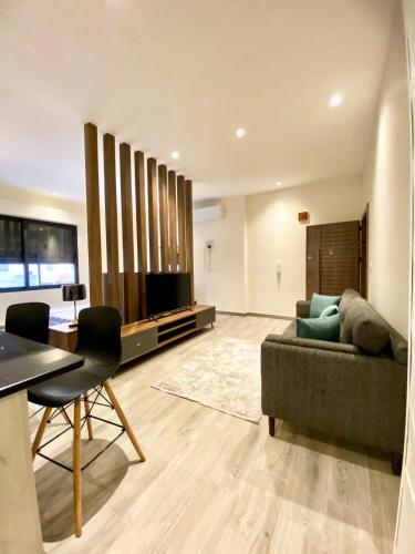Shared lounge/TV area, Odeh Residence in Aqaba Shared lounge/TV area, Odeh Residence in Aqaba