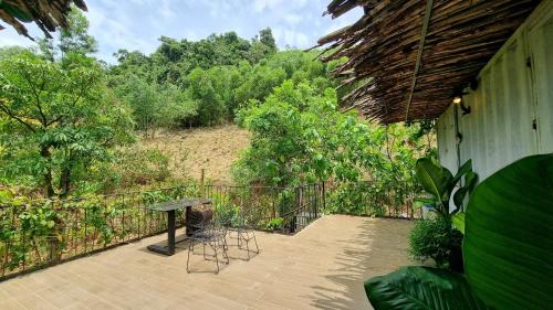 Balcony/terrace, YesHue Eco in Bach Ma National Park Balcony/terrace, YesHue Eco in Bach Ma National Park