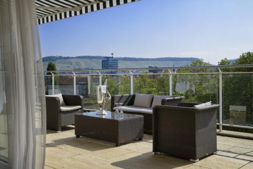 Балкон, Insel-Hotel Heilbronn in Heilbronn Балкон, Insel-Hotel Heilbronn in Heilbronn