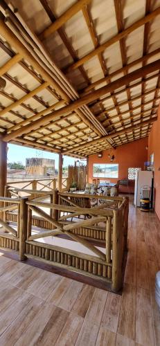 balkon/terras, Casa de 2 andares a 150m da praia! - Prainha de Mambucaba, Paraty - RJ in Portal das Artes balkon/terras, Casa de 2 andares a 150m da praia! - Prainha de Mambucaba, Paraty - RJ in Portal das Artes