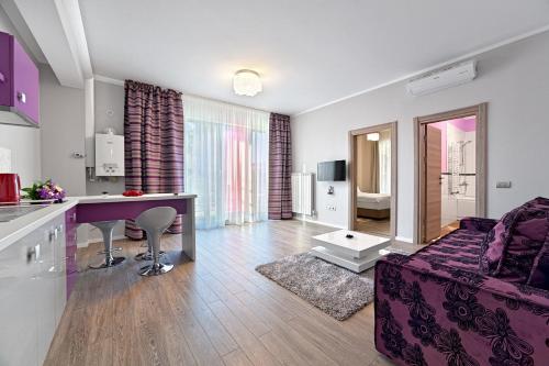 주방, Tomis Garden Aparthotel in 마마이아 주방, Tomis Garden Aparthotel in 마마이아