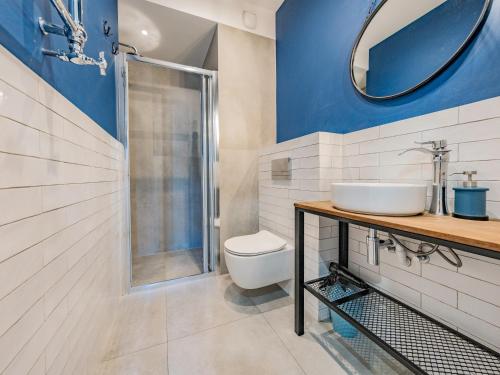 Banheiro, Hello Apartments Classy Industrial Browar Gdansk in Zaspa Banheiro, Hello Apartments Classy Industrial Browar Gdansk in Zaspa