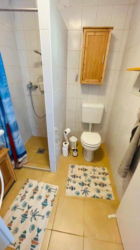 Bathroom, Hortenzia Vendeghaz in Orfu Bathroom, Hortenzia Vendeghaz in Orfu