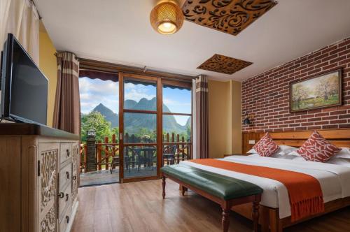 منتجع يانجشو كوكو جاردن (Yangshuo Coco Garden Resort) in Yulong River منتجع يانجشو كوكو جاردن (Yangshuo Coco Garden Resort) in Yulong River