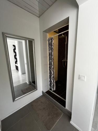 Shower, Modern DIY apartment in Peetri Shower, Modern DIY apartment in Peetri
